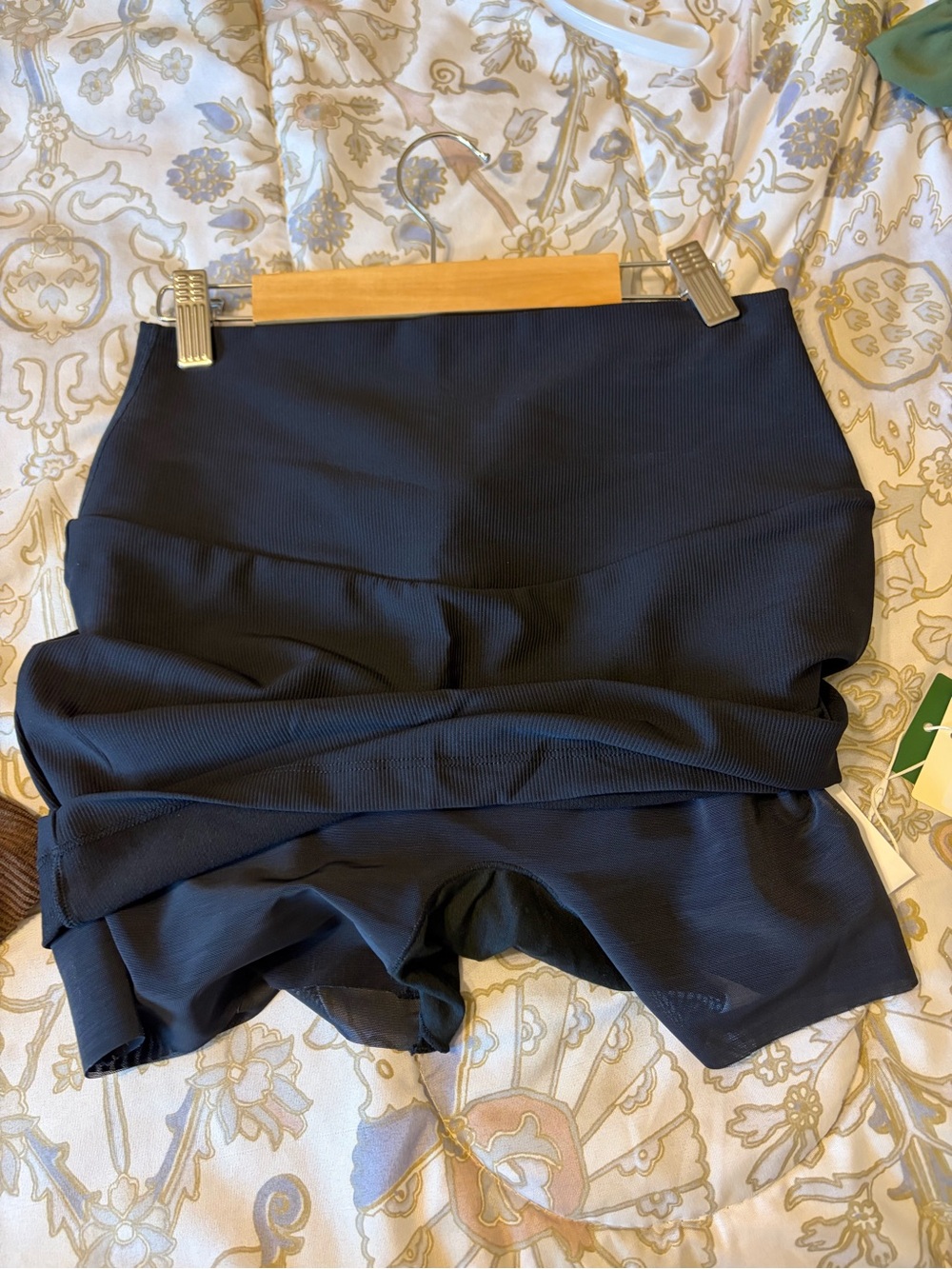 High-Waist Black Women's Skirt